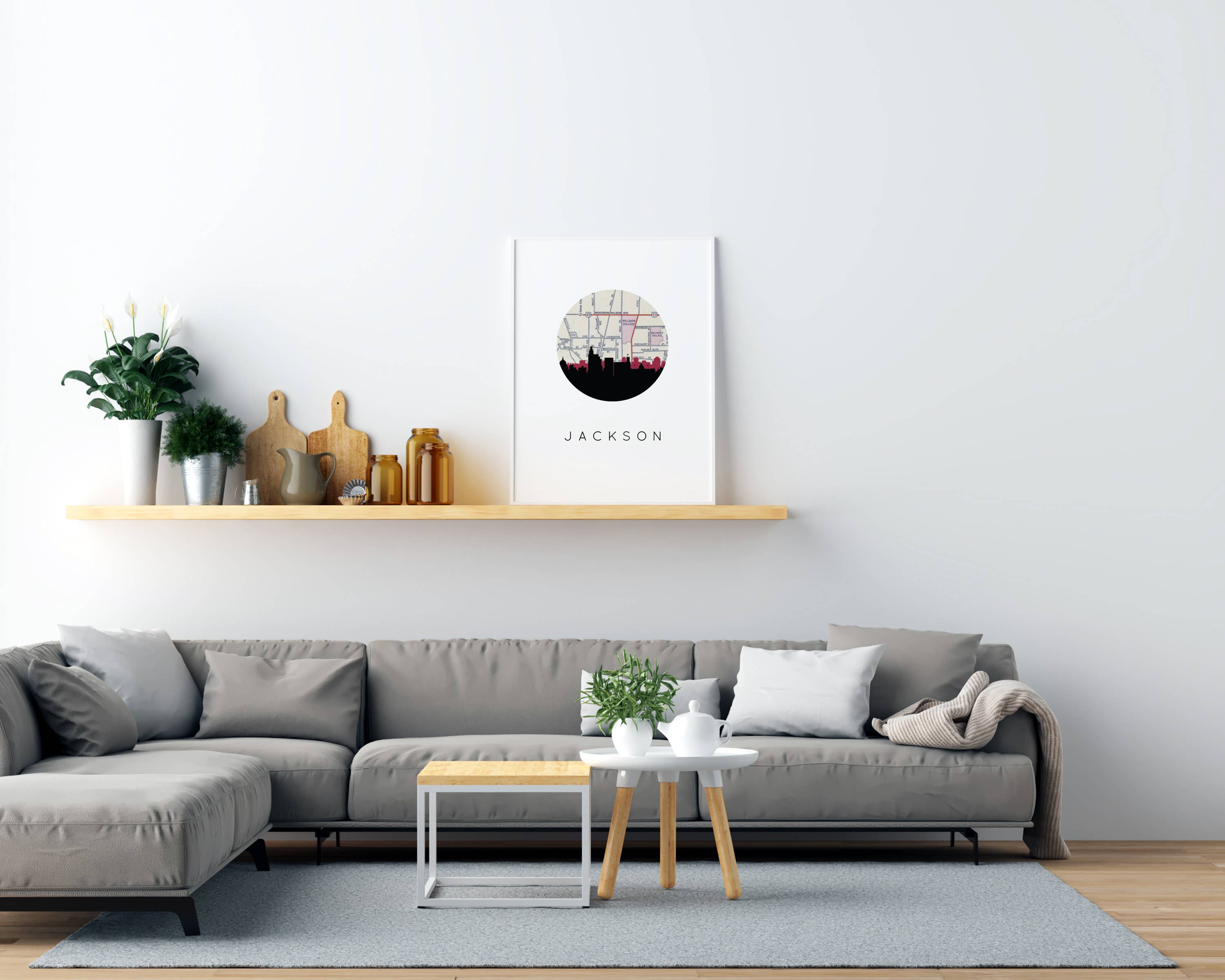 Paperfinch Design - Wholesale Art Print - Mississippi City Skyline Art Print | Multiple Cities9