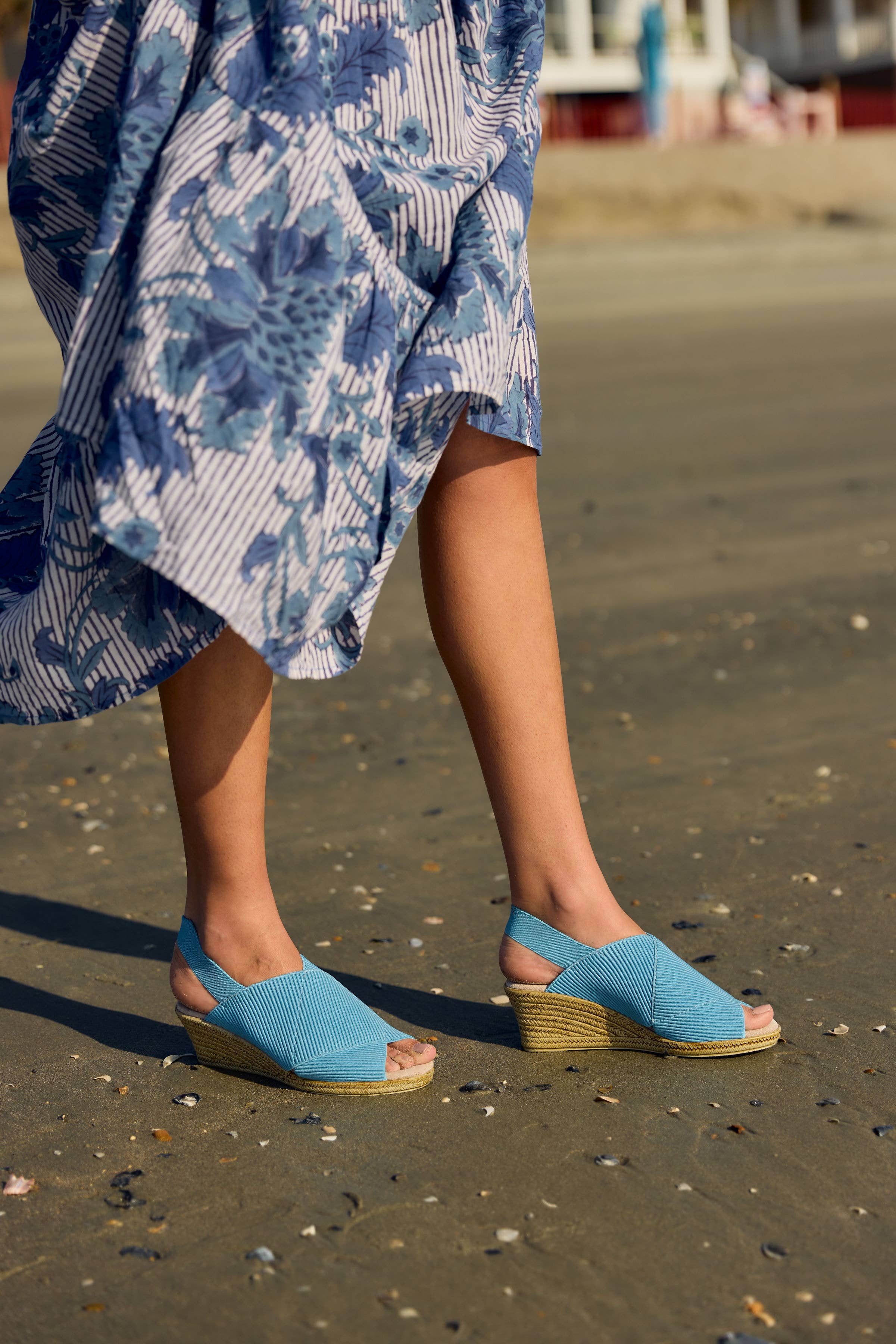 Charleston Shoe Co. - Wholesale Sandals - Women's - Elizabeth Spring 25 - Peep Toe Sling Back Wedge/Sandal7