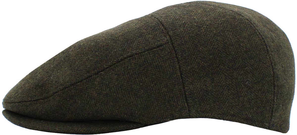 KBETHOS - Wholesale Newsboy/Schoolboy Hat - Men's - Solid Wool Blend Ivy13