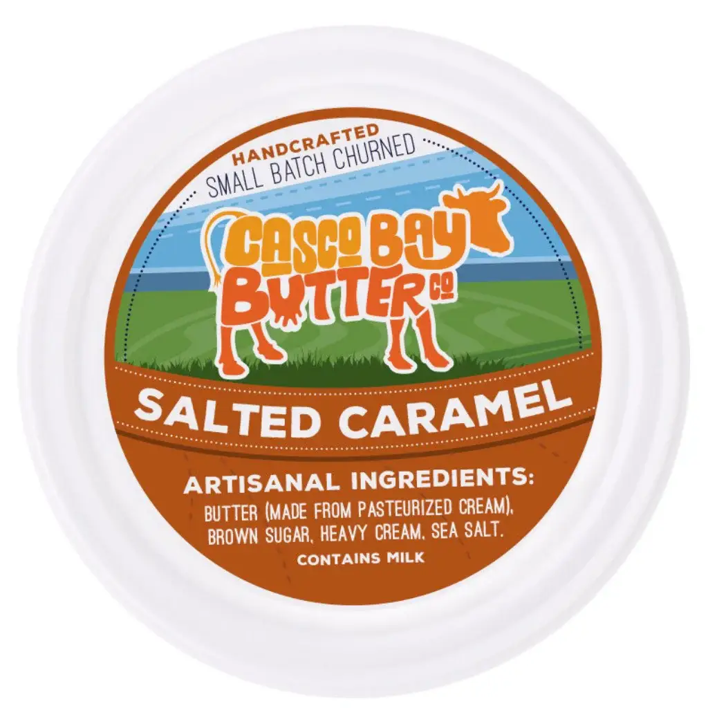 Casco Bay Creamery - Wholesale Butter - Salted Caramel Butter0