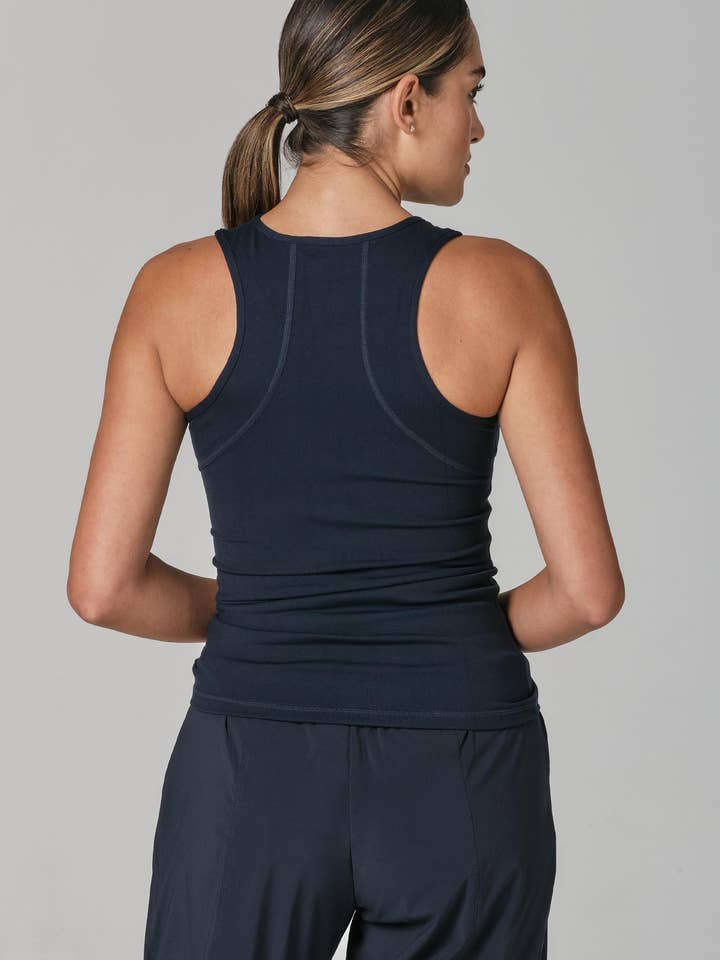 Tank You Navy Tank Top for wholesale by 925fit