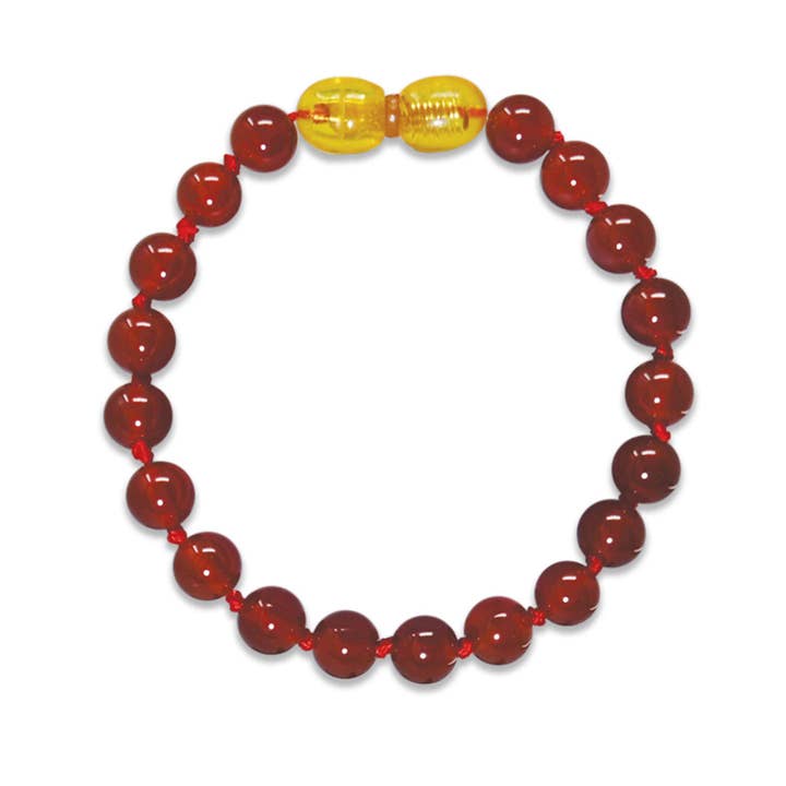 Bracelet bébé pierre naturelle - Cornaline for wholesale by Irréversible