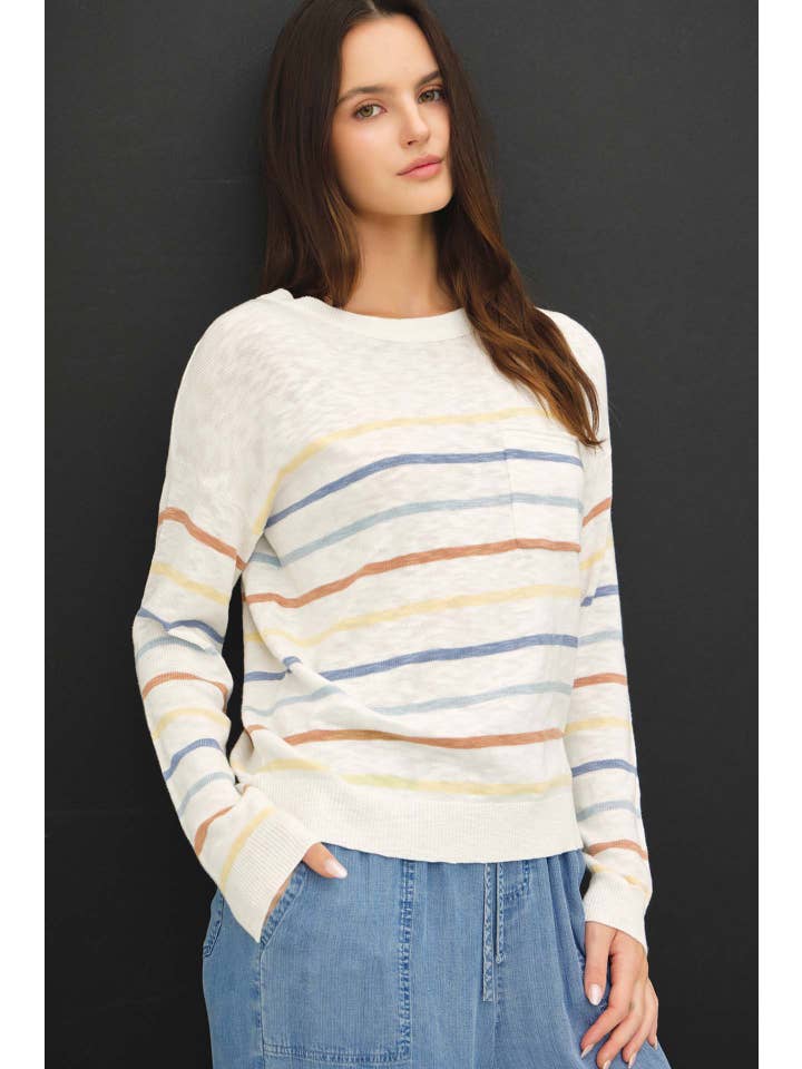 Be Cool - Vente Pull en maille – femme - HAUT PULL EN MAILLE MULTICOLORE5