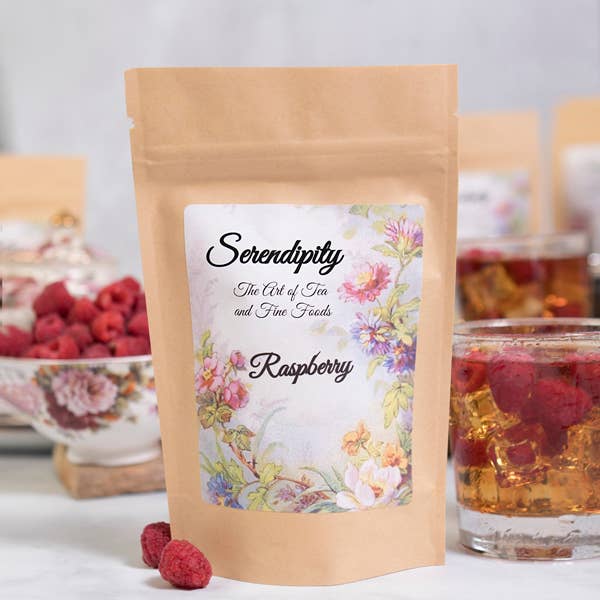 Serendipity: The Art of Tea and Fine Foods, LLC - Vendita all'ingrosso Tè sfusi - Tè nero al lampone (Bulk Food Service)0