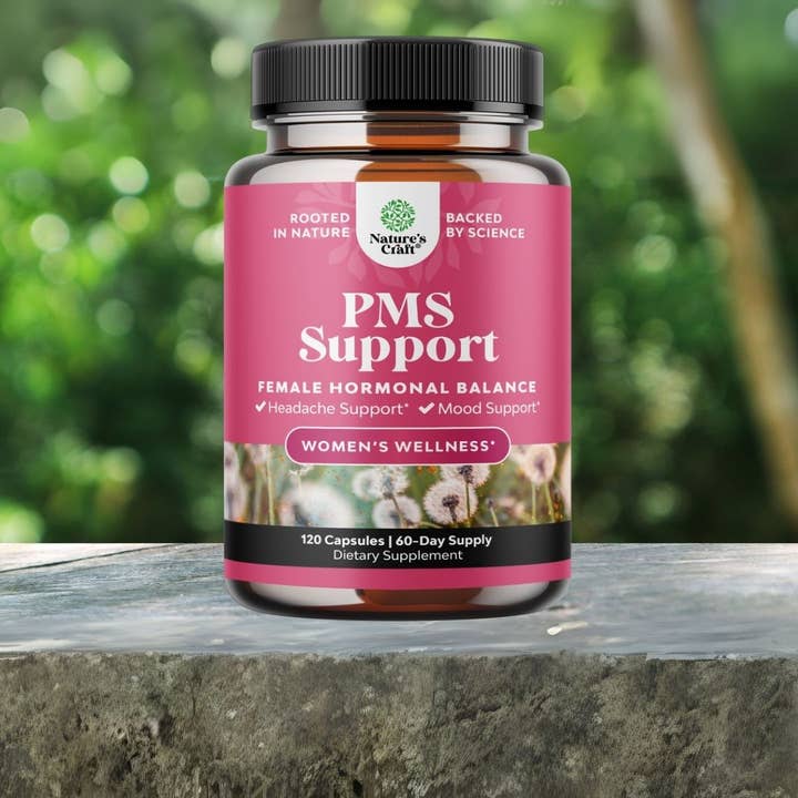 PMS Ondersteuningscapsules – Kruidenverlichting voor de Gezondheid van Vrouwen, 120 stuks voor wholesale door Nature's Craft