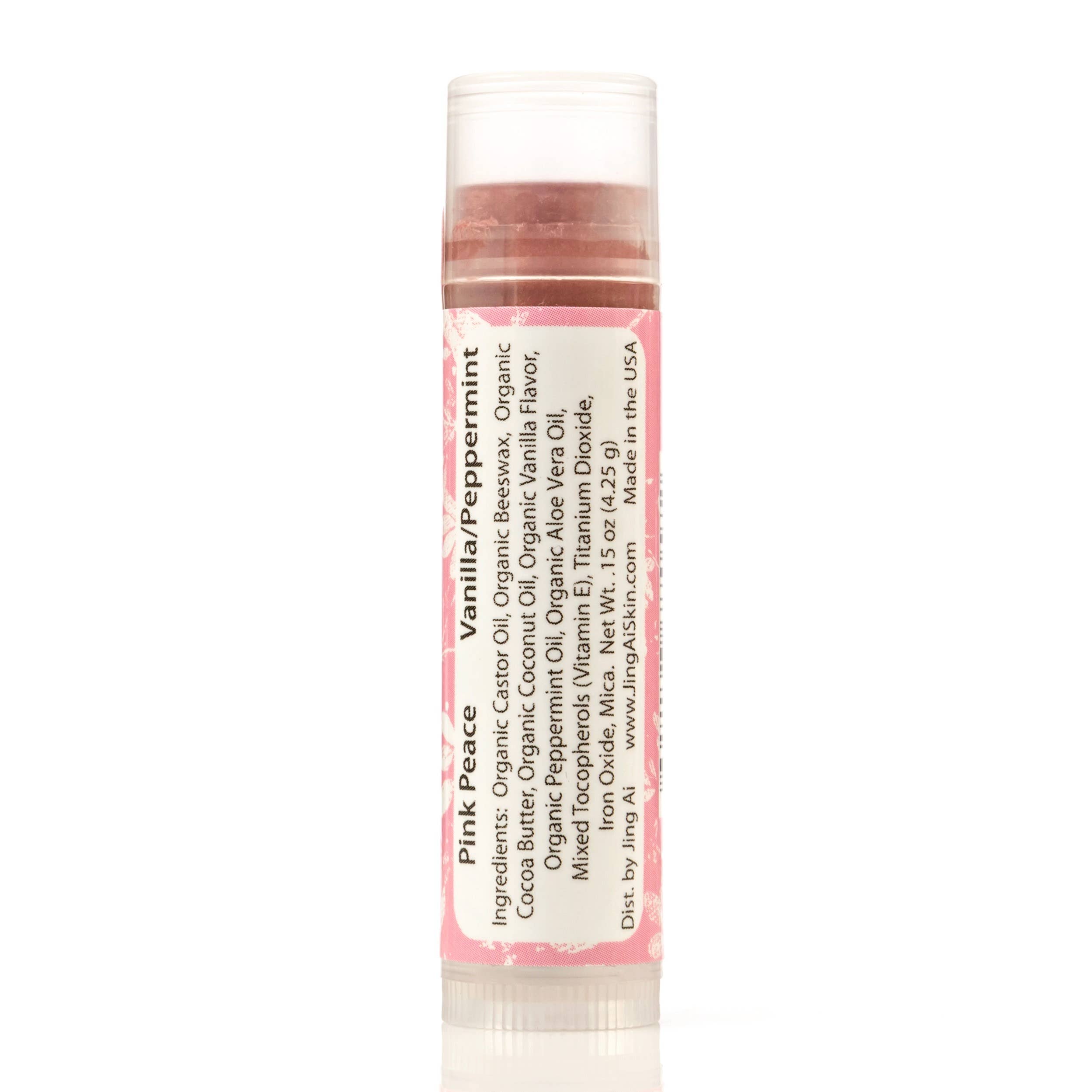Jingaiskin - Wholesale Lip Balm - Tinted Lip Balm - Pink Peace1