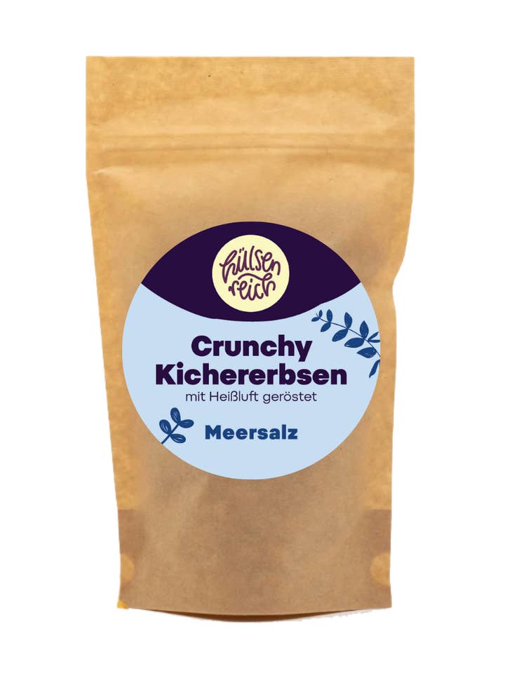 Crunchy Chickpeas Sea Salt for wholesale by Hülsenreich