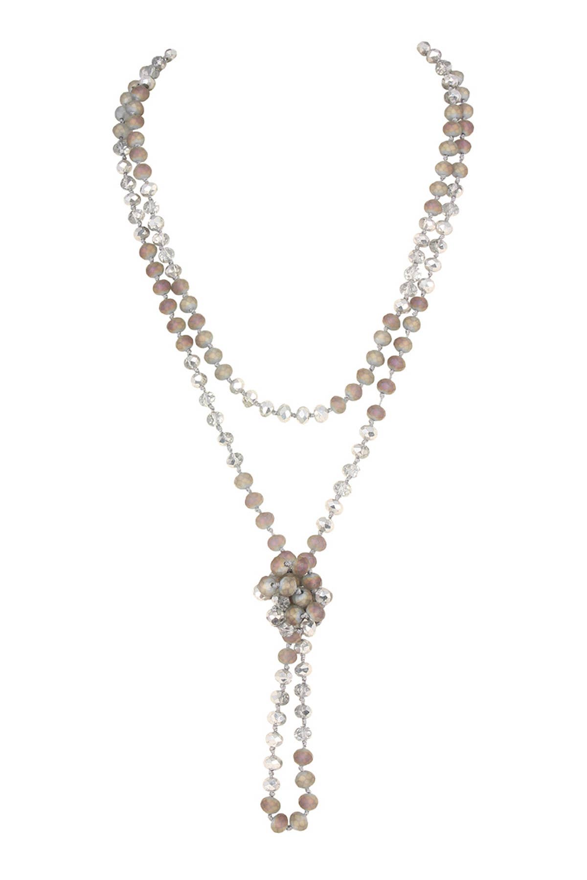 MYS Wholesale Inc - Wholesale Beaded/Pearl Necklace - Longline Hand Knotted Necklace1