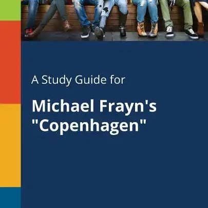 Books by splitShops - Wholesale Contemporary & Literary Fiction - A Study Guide for Michael Frayn's Copenhagen - Paperback