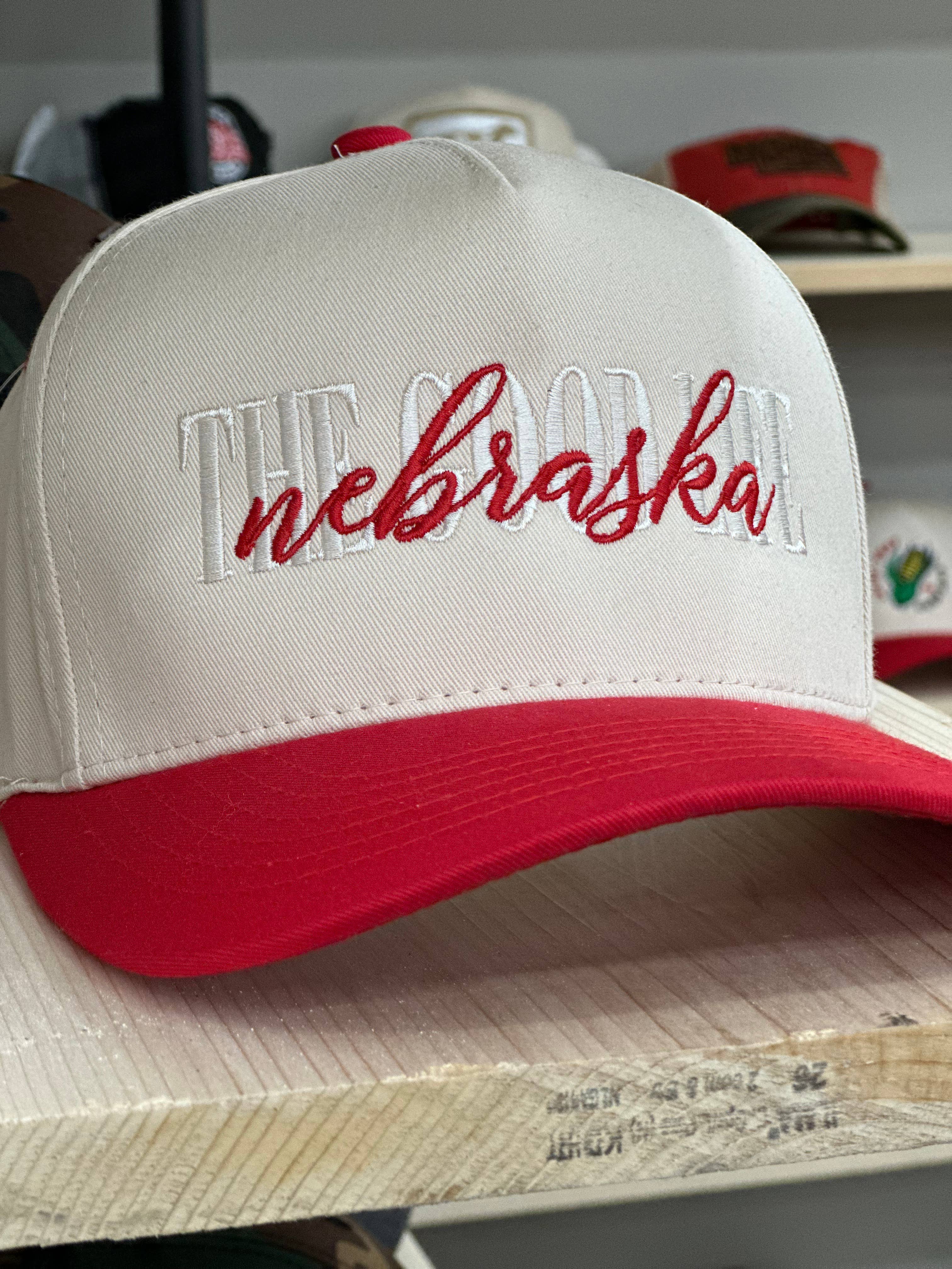 Sunshine and Jade - Wholesale Trucker Hat - Unisex - Nebraska The Good Life Trucker Hat1