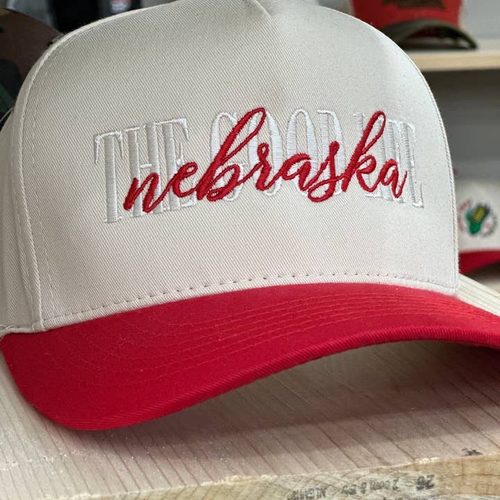 Sunshine and Jade - Wholesale Trucker Hat - Unisex - Nebraska The Good Life Trucker Hat1