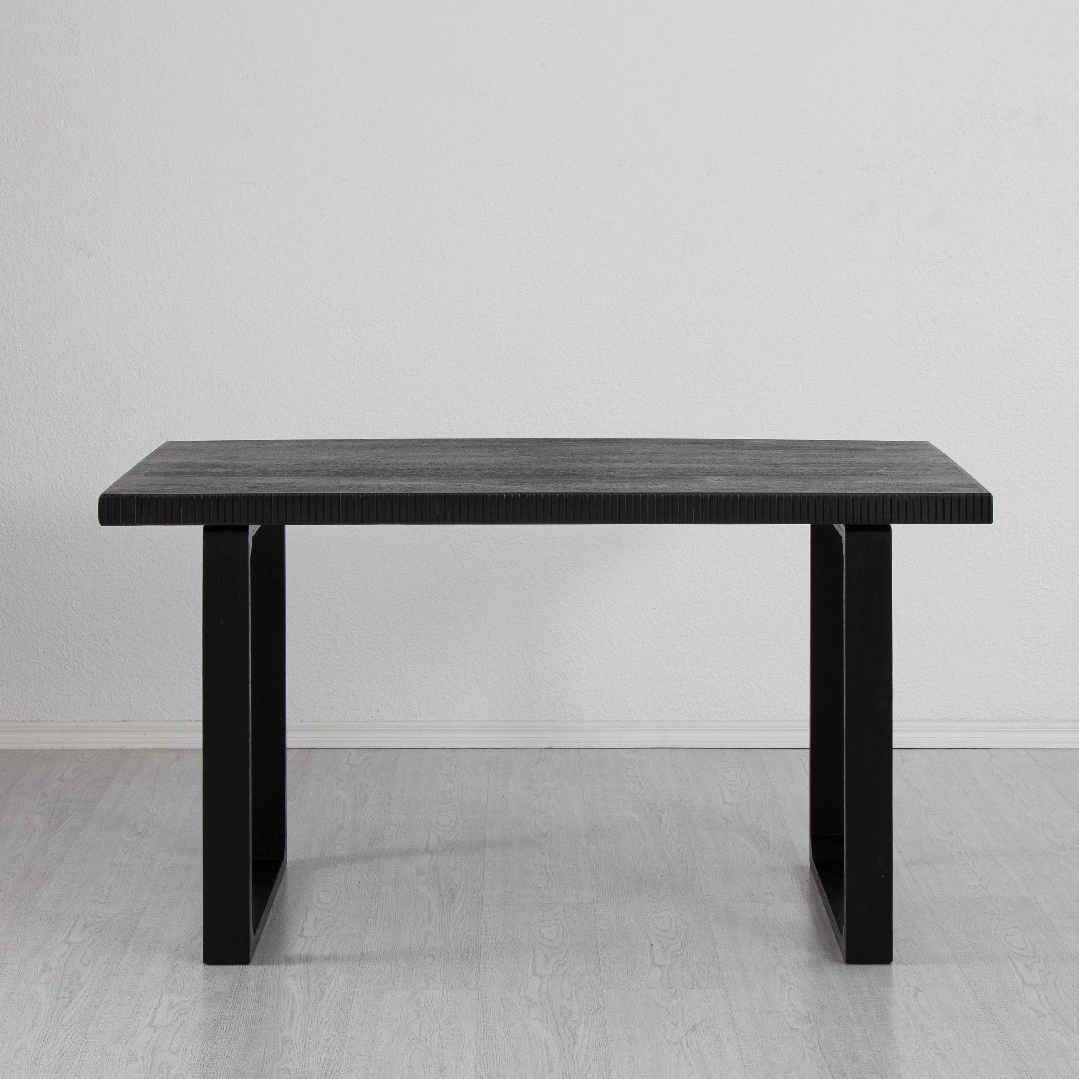 MH London - Vente Sous-main - Bureau d'ordinateur en bois massif Ancona0