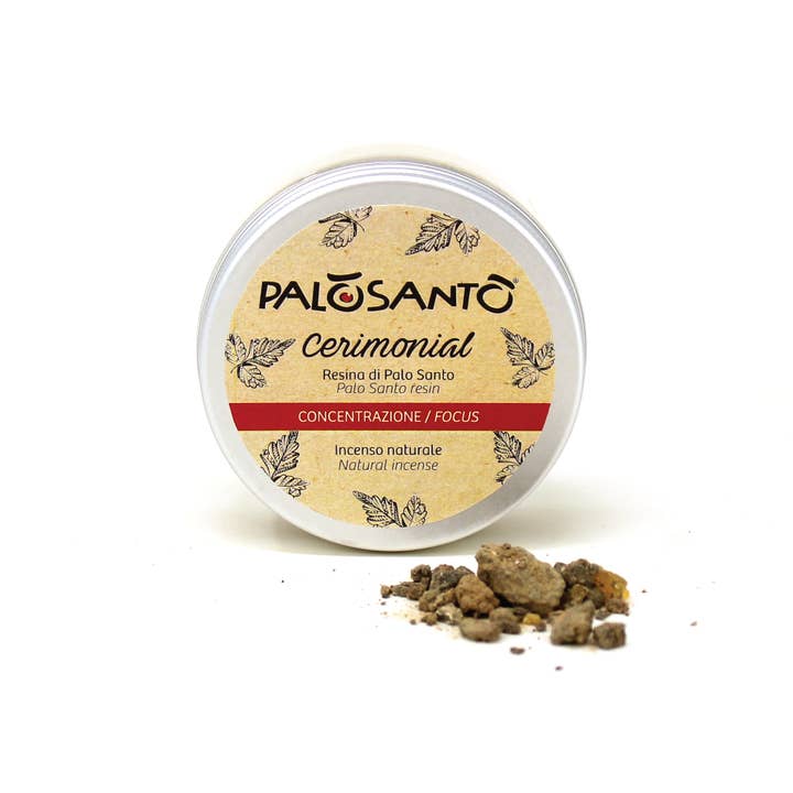 Palo Santo Incense Resin Cerimonial - 50 gr (1,7 oz) for wholesale by Herborea srl