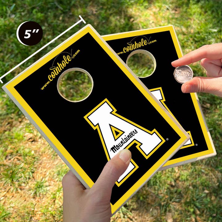 Coinhole - Wholesale Board Game - Appalachian State University Coinhole® Tabletop Game Set2