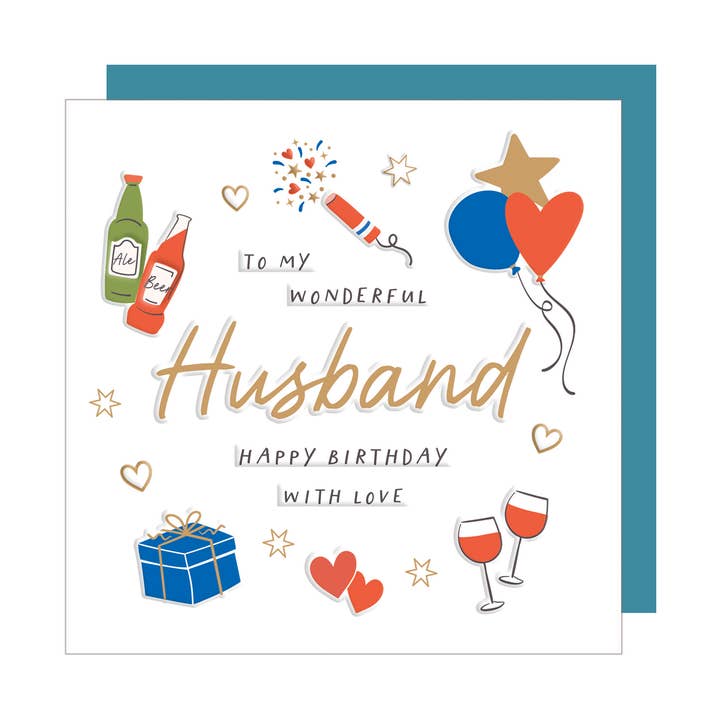 Para um maravilhoso Marido - Feliz Aniversário por atacado de Rosanna Rossi