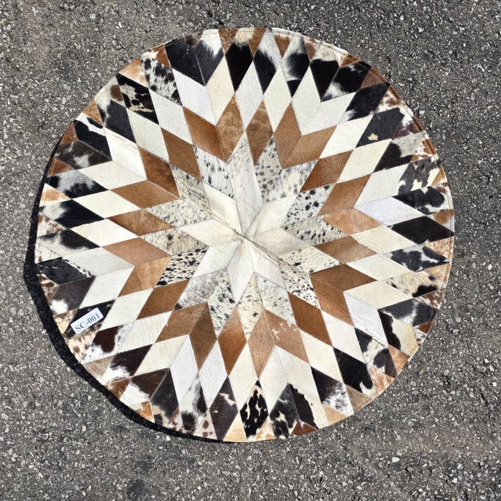 Western Cowhide Carpet - Leather Patchwork , Geometric Rug and other Purchase Wholesale cow hide rug. Free Returns & Net 60 Terms on Faire trending on Faire.