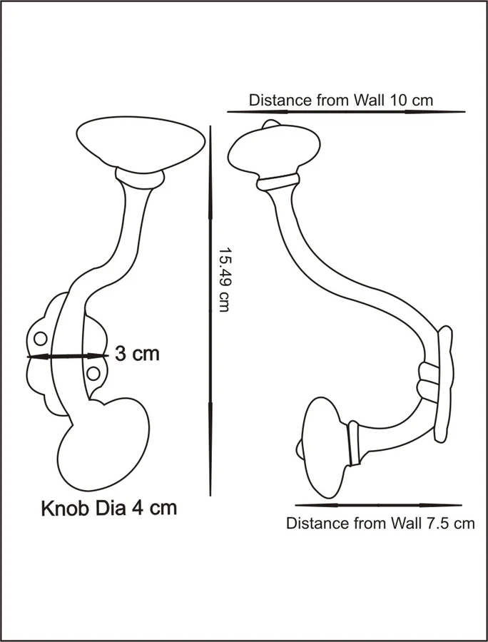 KNOBCO - Wholesale Wall Hook - Lime Green Cabinet Knob With Metal Wall Hanger
1
