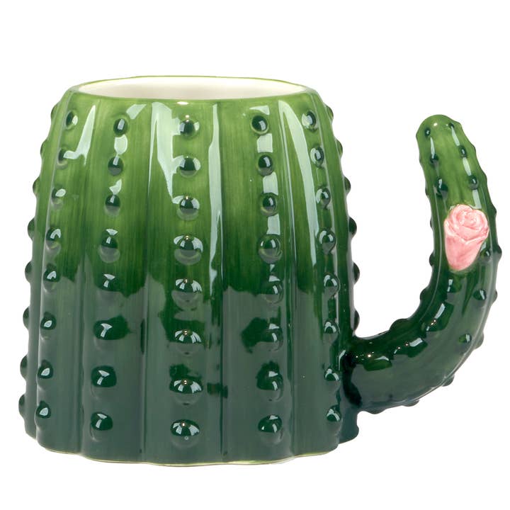 Certified International - Wholesale Coffee Mug - Cactus Verde 3-D Cactus Mug 18 oz1