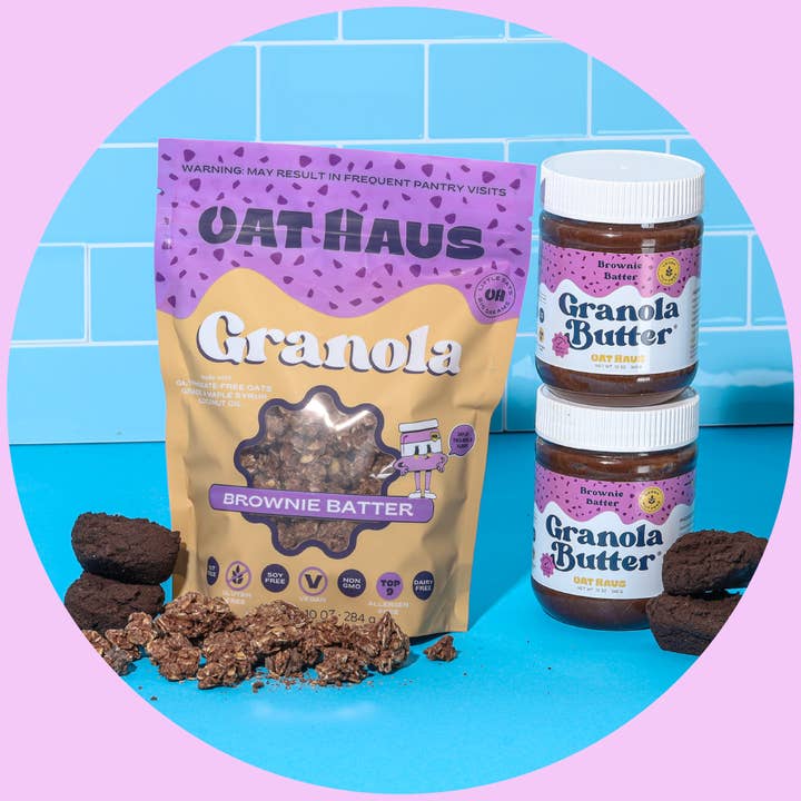 Oat Haus - Wholesale Granola - Brownie Batter Granola - 6/10OZ7