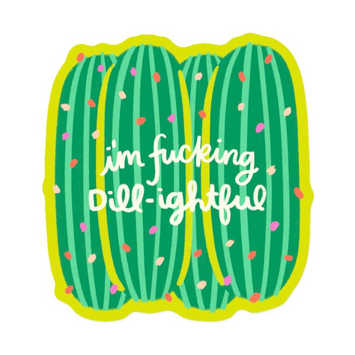 Sou um Autocolante de Pickle Delicioso pra Caralho por atacado de KANDS.CO