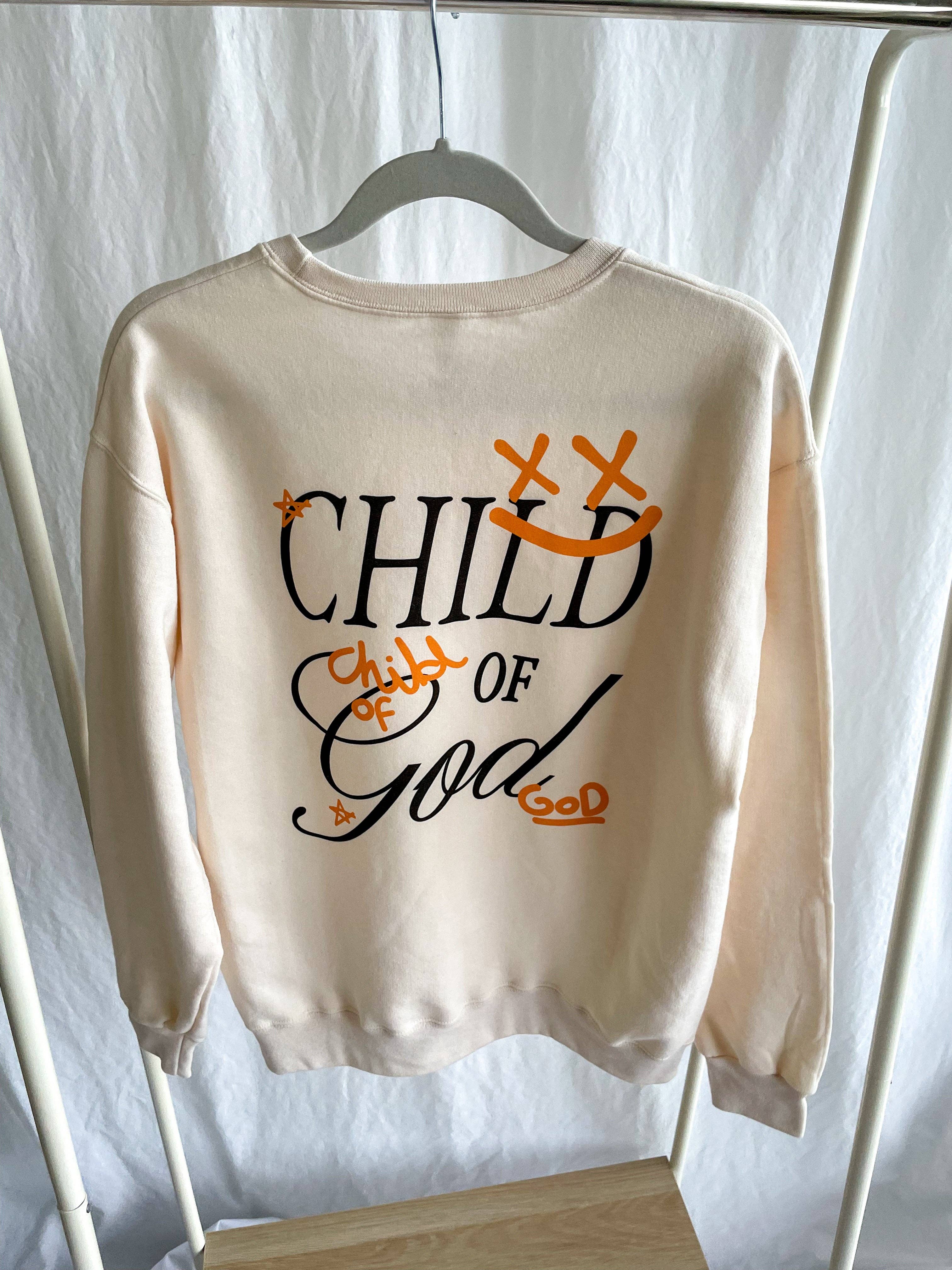 Honey Soul LLC - Vendita all'ingrosso Felpa stampata - Unisex - Felpa Ispiratrice Figlio di Dio per Fede e Conforto3