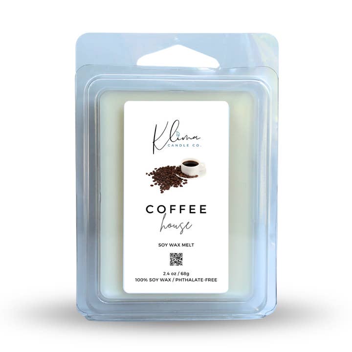 Coffee House Wax Melts – Coffee, Hazelnut & Vanilla for wholesale by Klima Candle Co