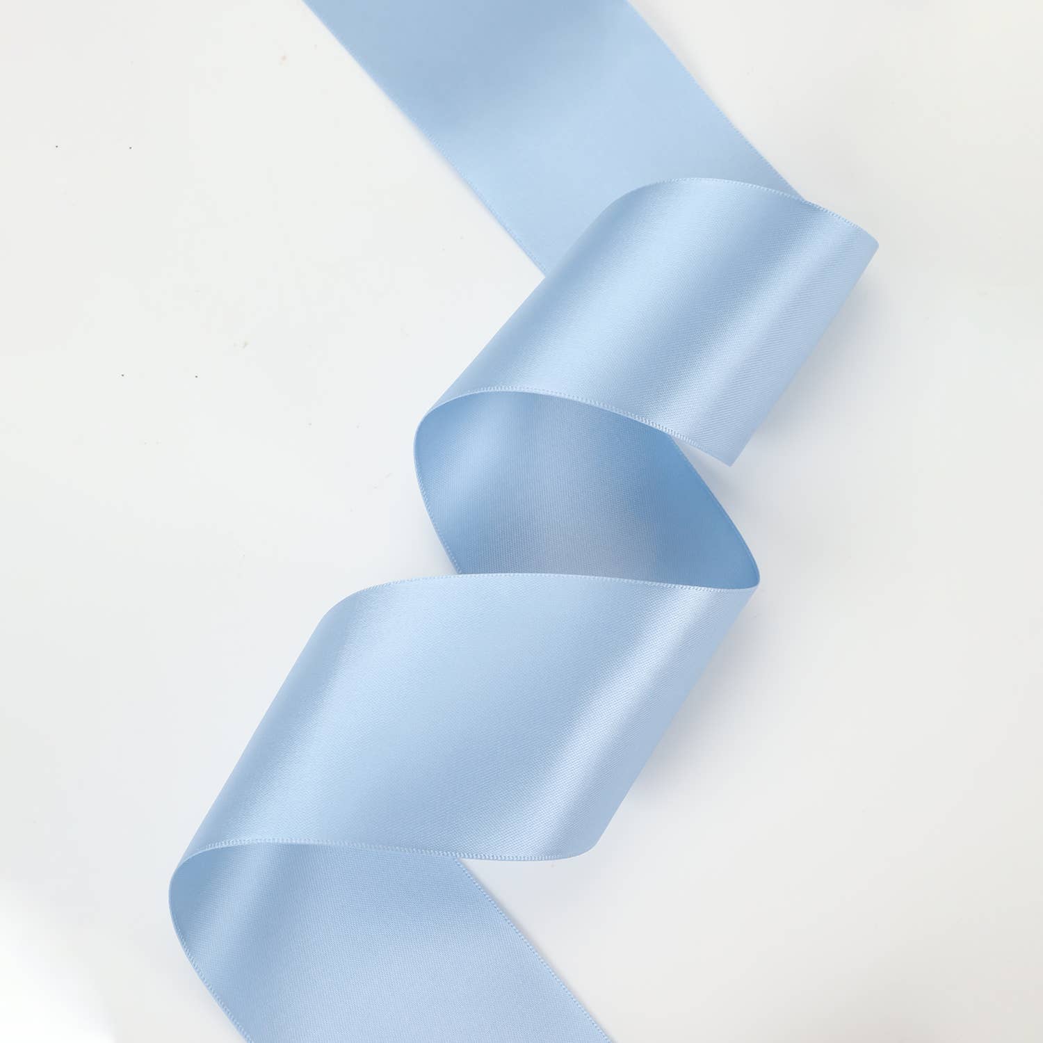 LA Ribbons Wholesale - Wholesale Ribbon - Gift Wrapping - Single Face Satin Ribbon | French Blue (332)11