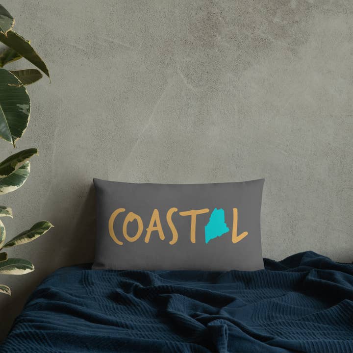 Coastal & Midwest State of Mind - Wholesale Throw/Decorative Pillow - Coastal Maine™ Beach Accent Pillow1