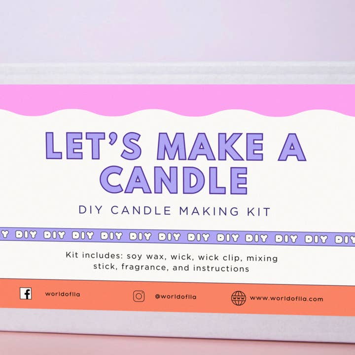World of LLA - Wholesale DIY Craft Kit - DIY Candle Kit0