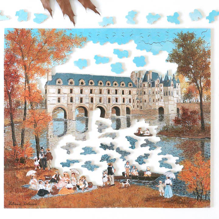 Wilson Jeux – wholesale Pussel - Vuxen – Träpussel - CHENONCEAU-SLOTTET
