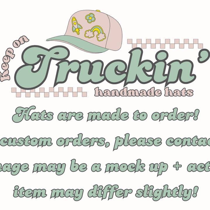 Keep on Truckin' – wholesale Trucker hat – Women’s – Live Laugh Limp Bizkit Hat1