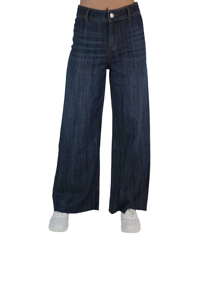 BEST SELLER Margot High Rise Denim Trouser for wholesale by Prosperity Denim