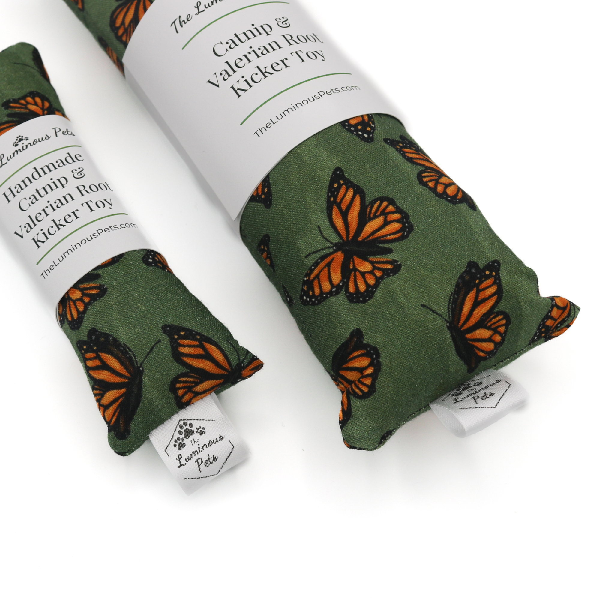 The Luminous Pets - Wholesale Pet Toy - Cat - Catnip with Valerian Root Cat Toys |Kicker Monarch Butterfly3