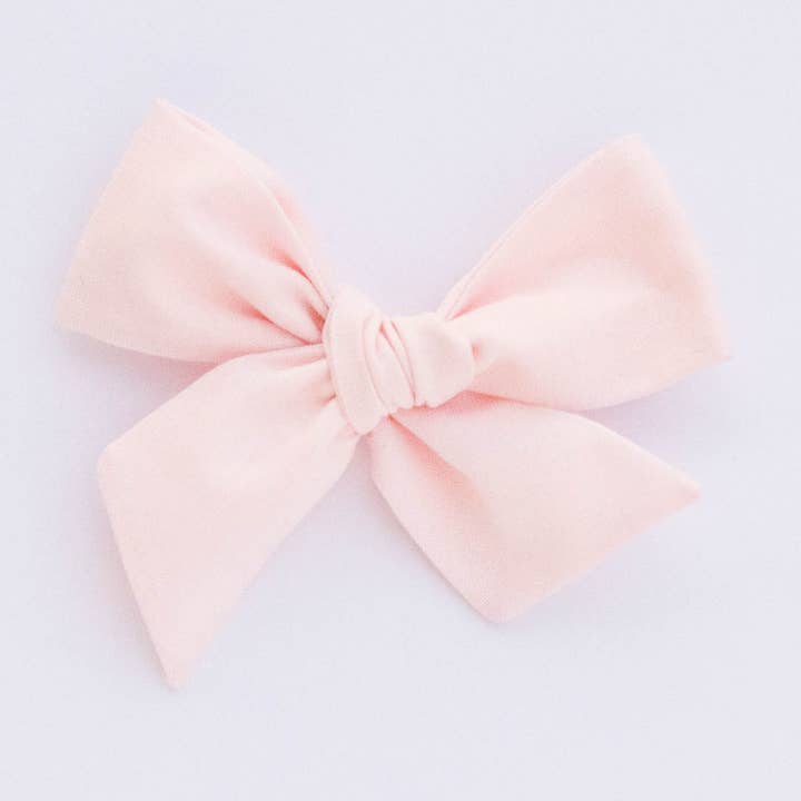 Pale Pink Bow for wholesale by Wanderlust and Mayhem
