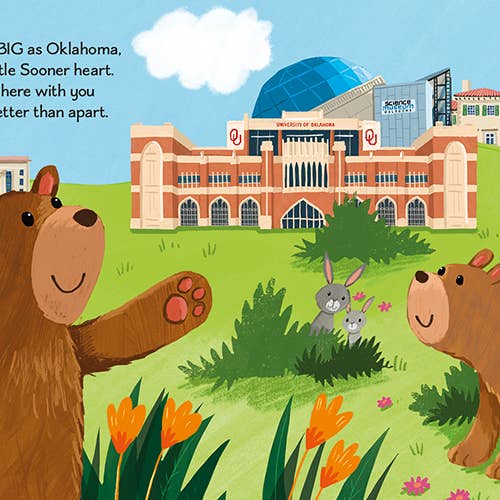 Sourcebooks - Wholesale Baby & Toddler Book (0-2) - I Love You as Big as Oklahoma (BB)1