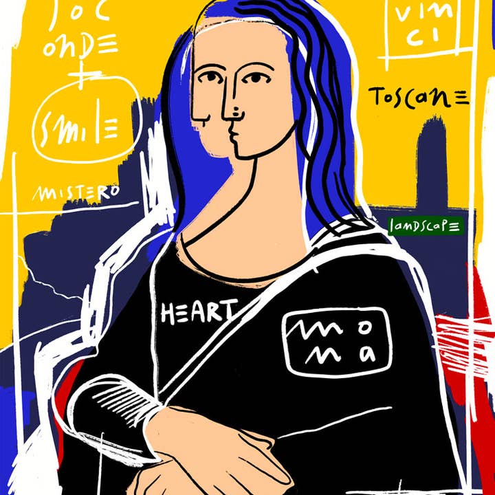 Tirage Fine Art - "Joconde" - Jean-Philippe Henric pour la vente par Atelier Contemporain