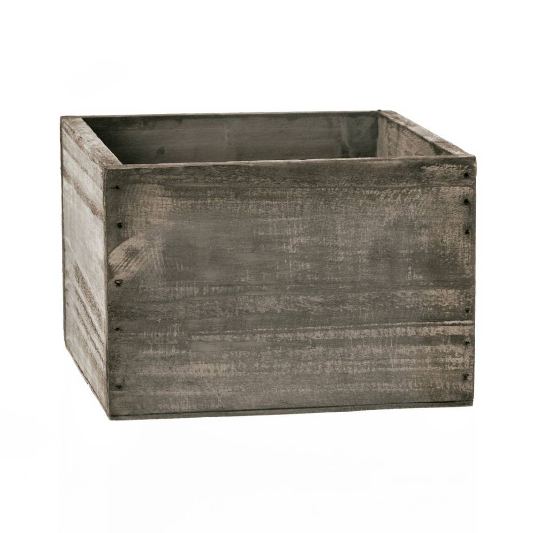 Jacobson - Wholesale Planter Box - 6"L - Wood Square Planter - Box of 243