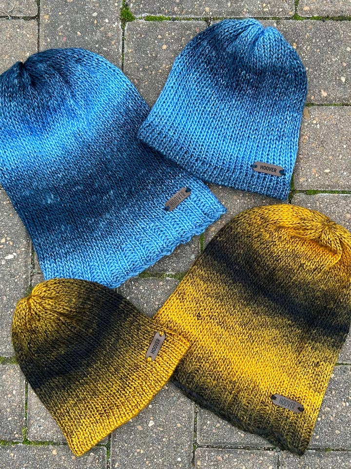 Berretto per neonati in marmo per la vendita all'ingrosso da parte di Hoover Handmade