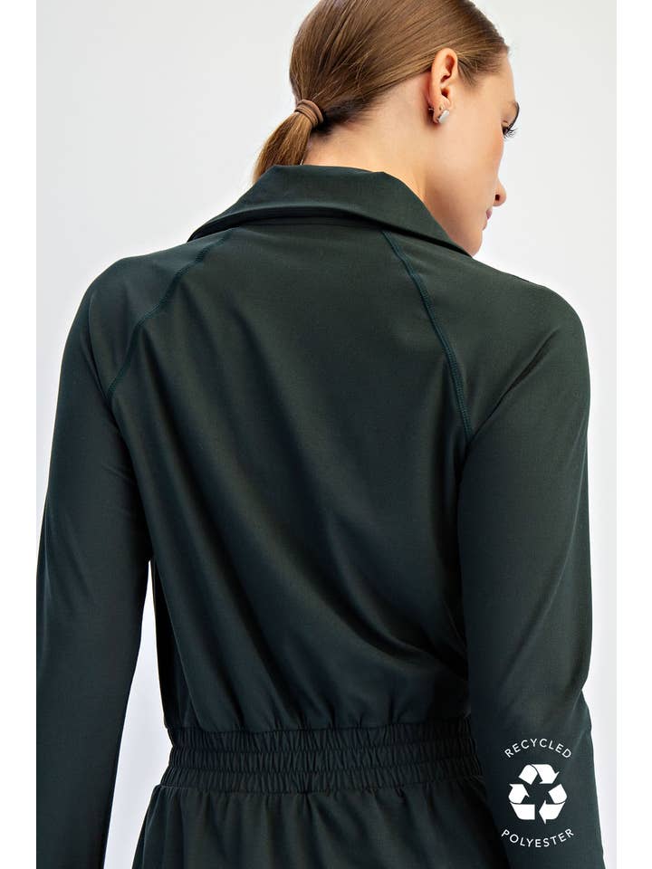 Rae Mode - Wholesale Athletic Skirt - Women's - BUTTER SOFT QUARTER ZIP ROMPERSKIRT9