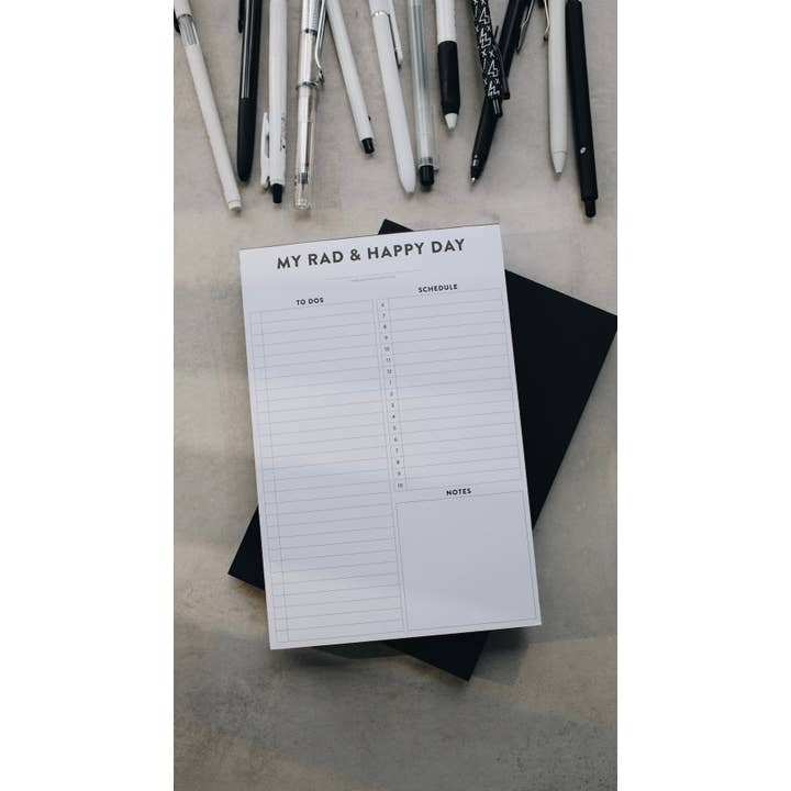 Rad & Happy - Wholesale Notepad - Happy Day Notepad1