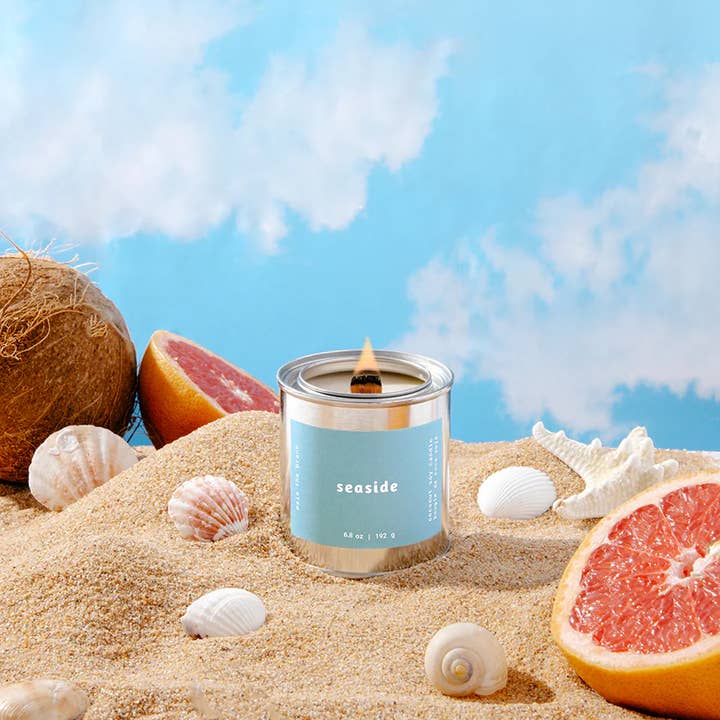 Mala the Brand - Wholesale Jar/Filled Candle - Seaside | Coconut-Soy Wax Candle