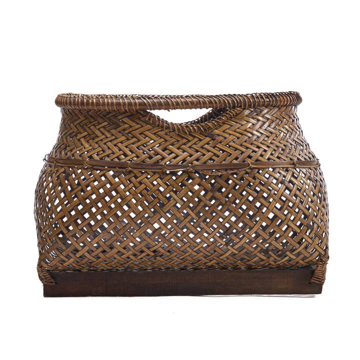 The Koro Basket - Natural for wholesale by Bazar Bizar Living