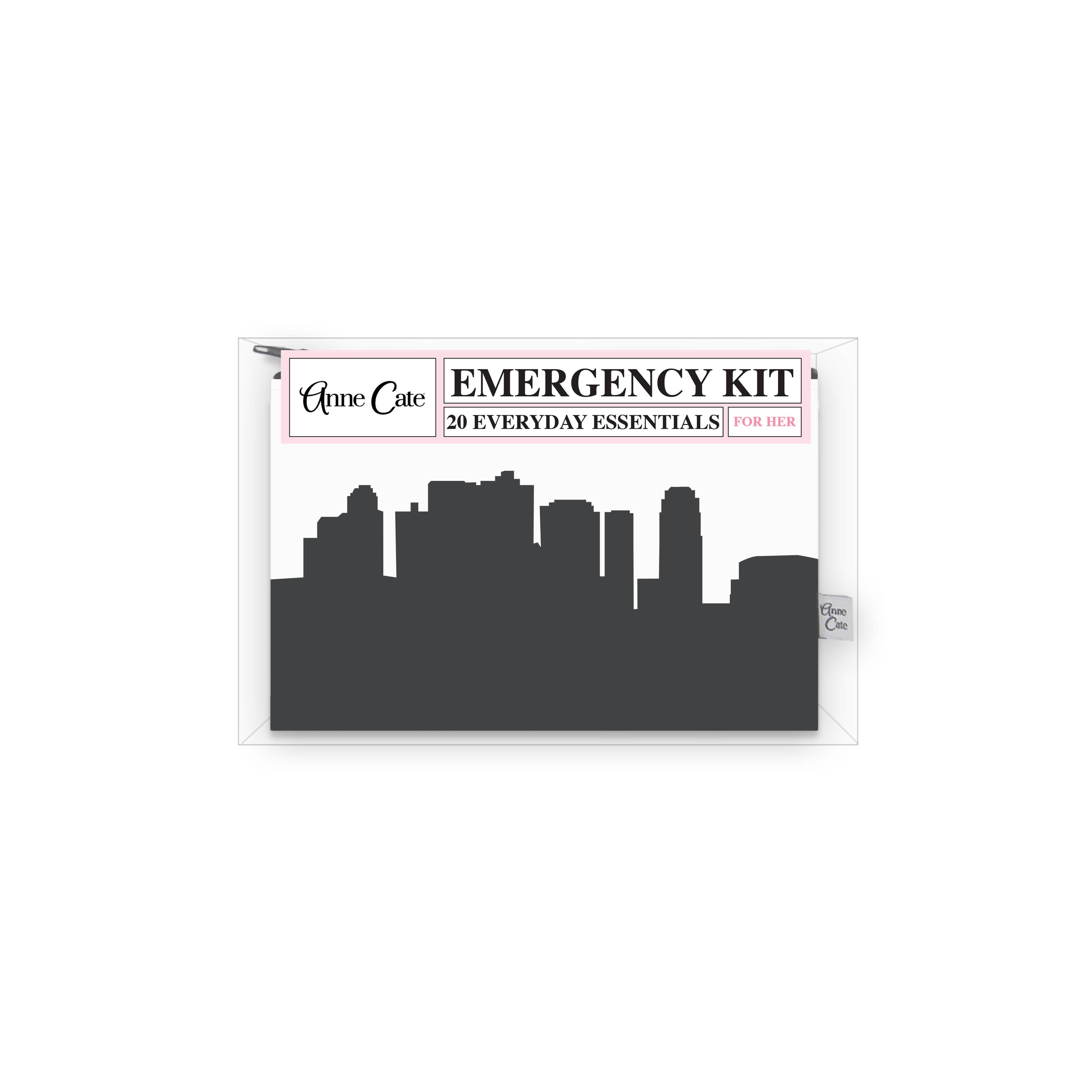 Anne Cate – wholesale Travel set – Skyline Mini Wallet Emergency Kit - For Her60
