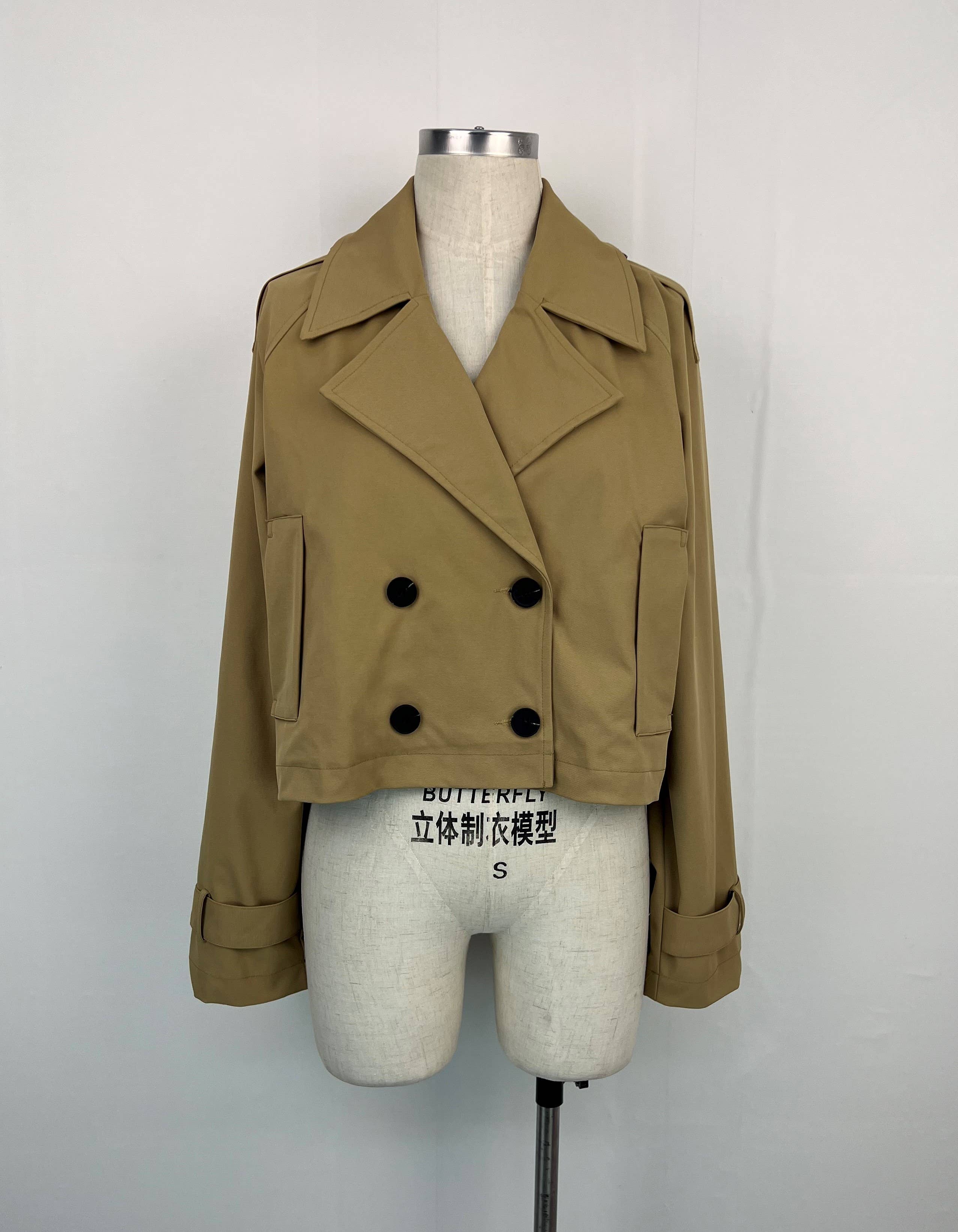 aikha - Wholesale Jacket - Women's - Solid jacket (08-3493)