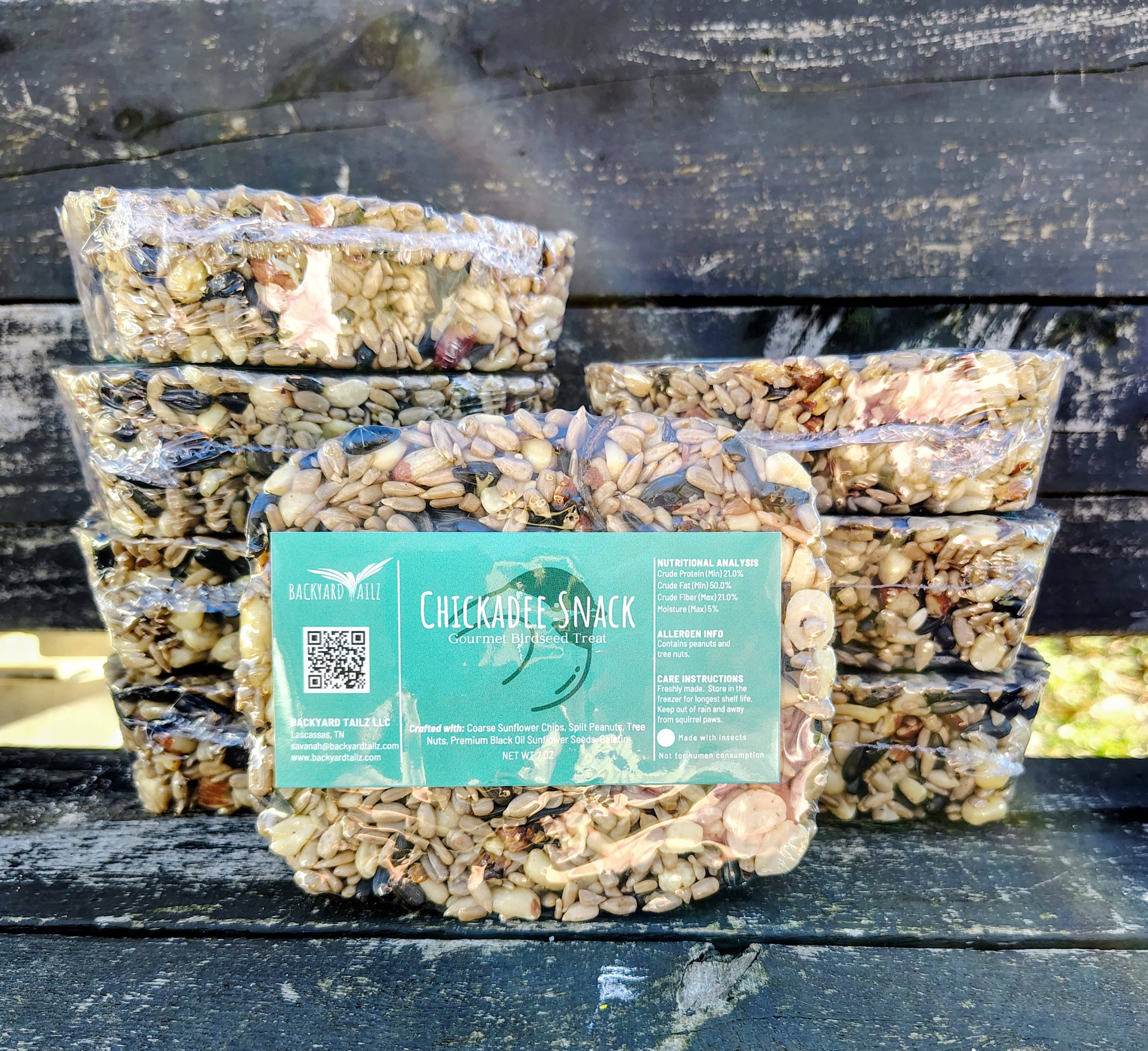 Backyard Tailz - Wholesale Bird Feeder - Birdseed Cake (Chickadee Snack)0