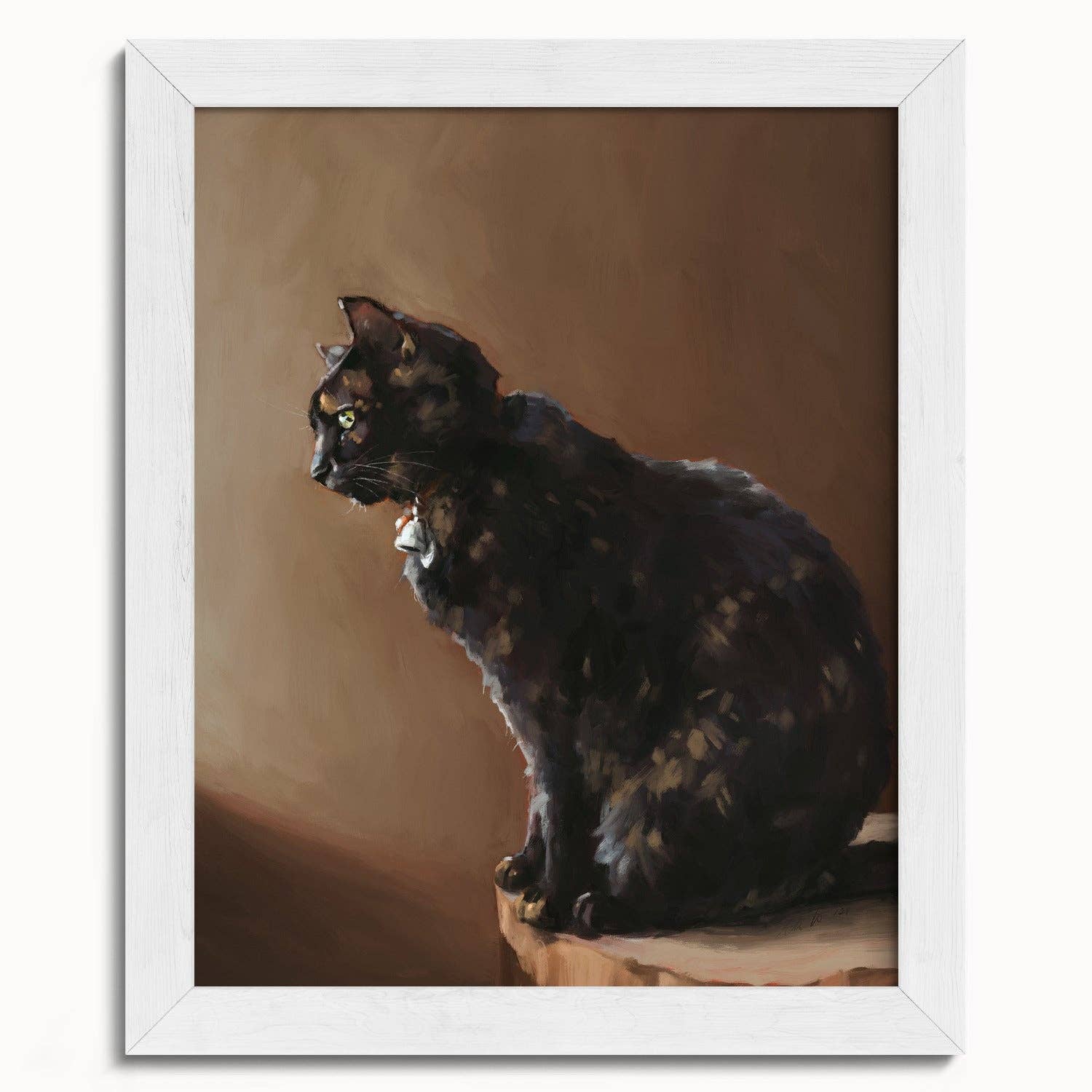 The Ugly Cat Studio - Vente Affiche d'art - Impression d'art de chat écaille de tortue9