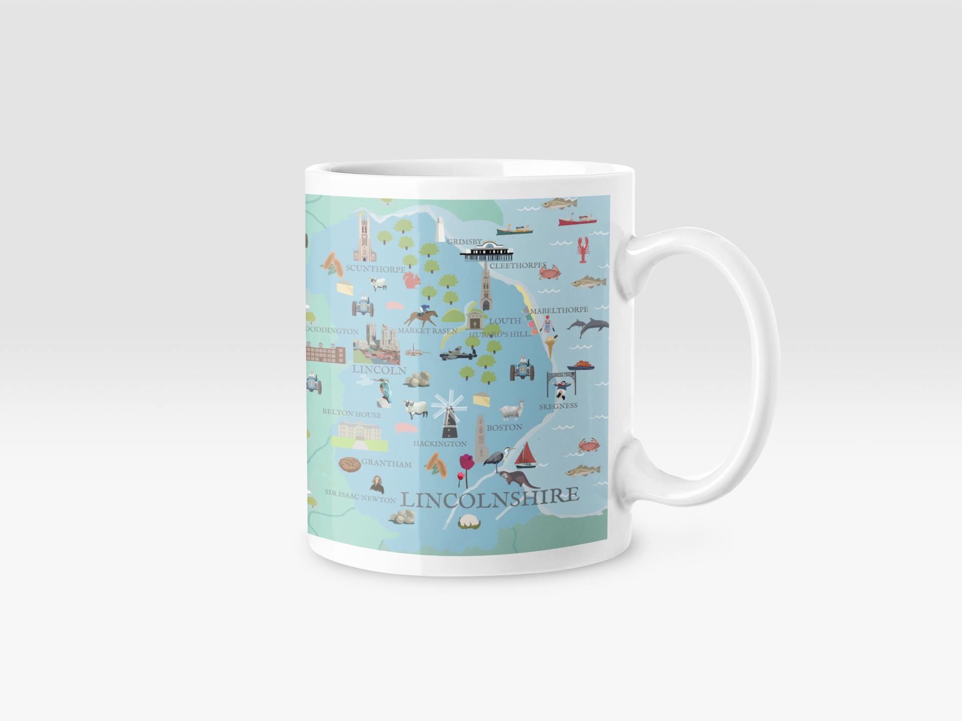 Betty Boyns Designs – wholesale Coffee mug – ILLUSTRATED MAP MUGS57