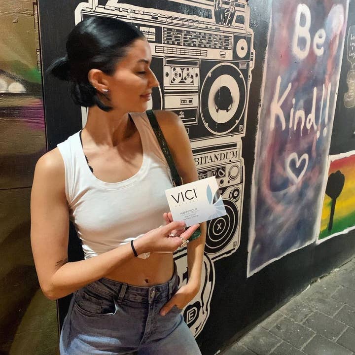 VICI Wellness - Wholesale Acne/Hydrocolloid Patch - "Happy Hour" Natural Hangover Support Patches (6)1