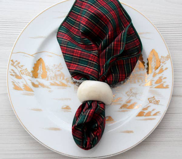 Artyfactos - Vente Rond de serviette - Anneaux de serviette en noix de tagua13