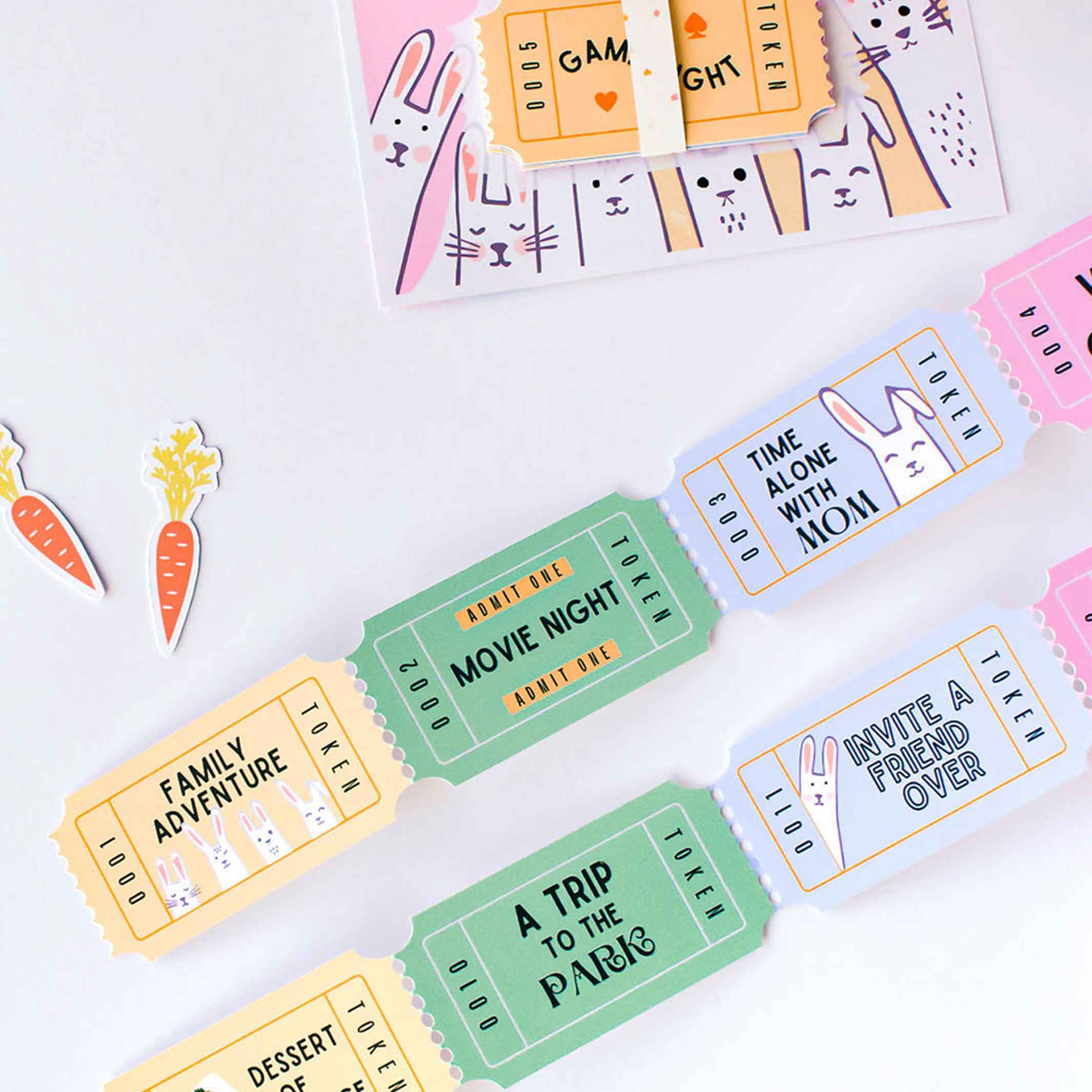 Curated for You Gifts – Großhandel Sammelmünze – Aktivitätsgutscheine für Kinder - Box 1262